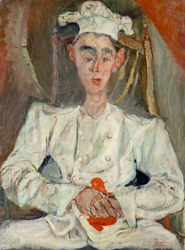 Chaim Soutine The Little Pastry Chef - Hand Painted Oil Painting