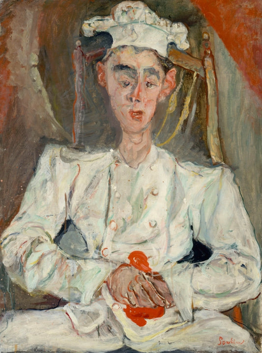 Chaim Soutine The Little Pastry Chef - Hand Painted Oil Painting