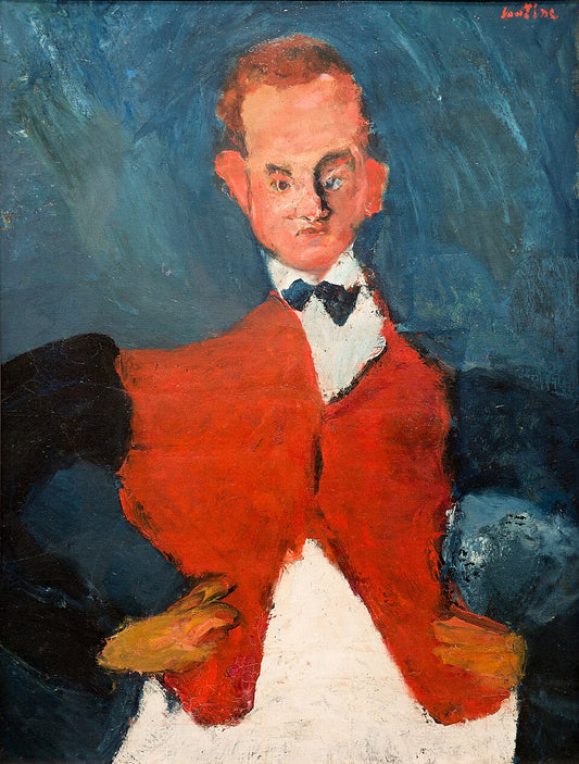 Chaim Soutine The Floor Waiter - Hand Painted Oil Painting