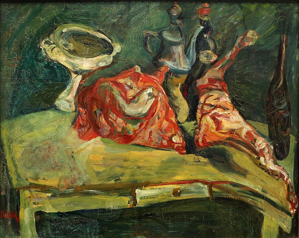 Chaim Soutine The Table - Hand Painted Oil Painting