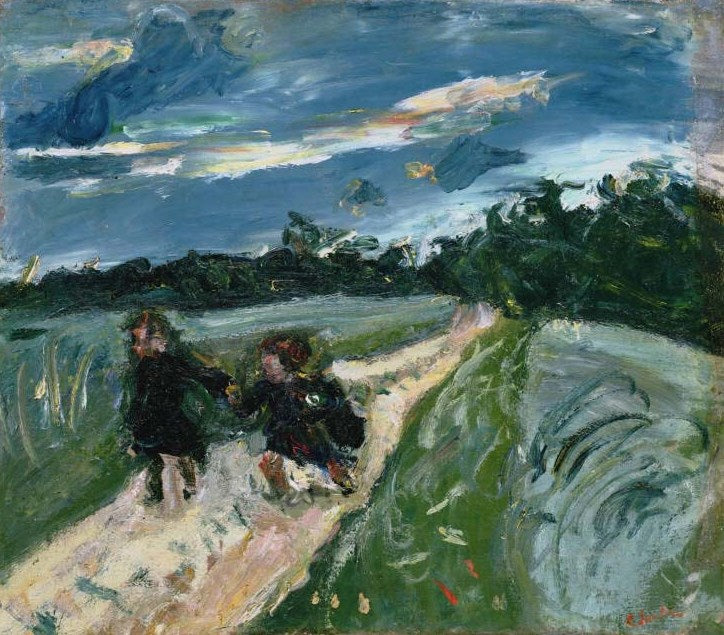 Chaim Soutine Return From School After the Storm - Hand Painted Oil Painting