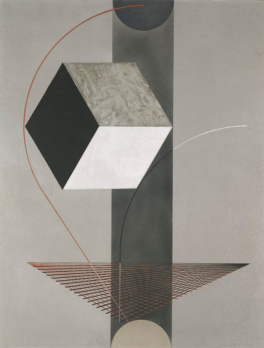 El Lissitzky Proun 99 - Hand Painted Oil Painting