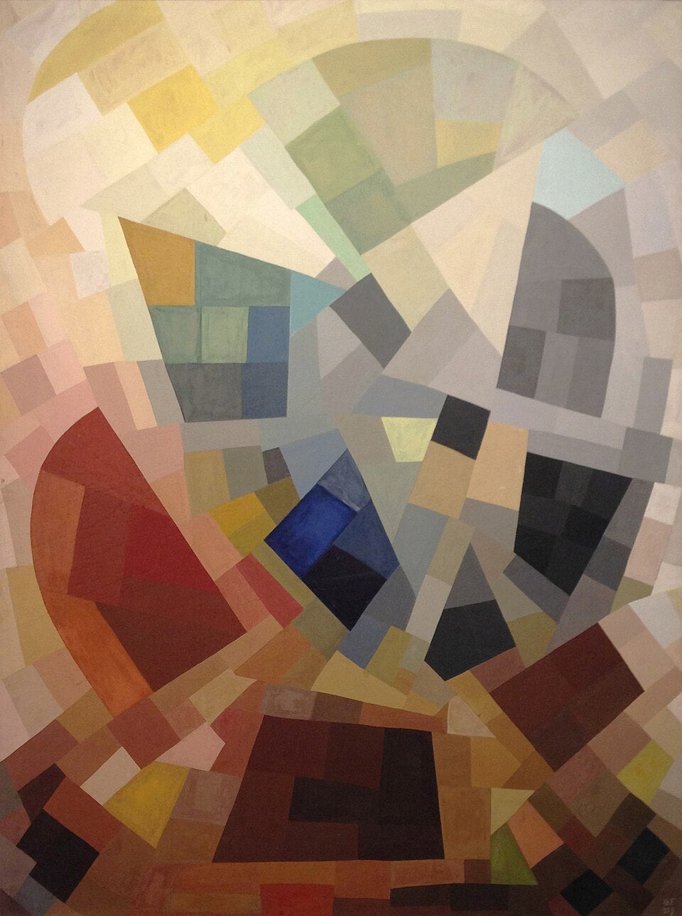 Otto Freundlich Komposition - Hand Painted Oil Painting