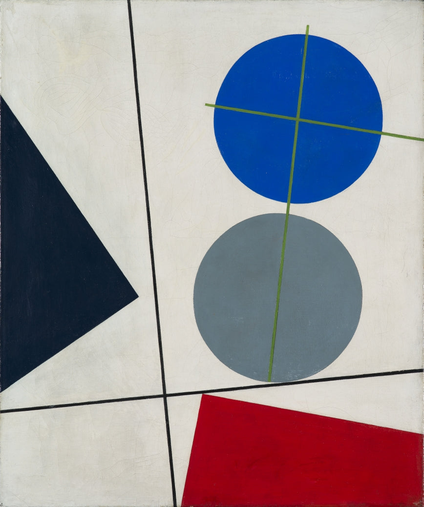 Sophie Taeuber-Arp Composition - Hand Painted Oil Painting
