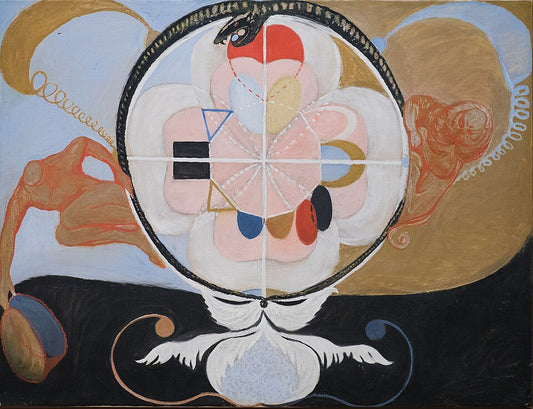 Hilma af Klint Evolution, No. 13, Group VI - Hand Painted Oil Painting