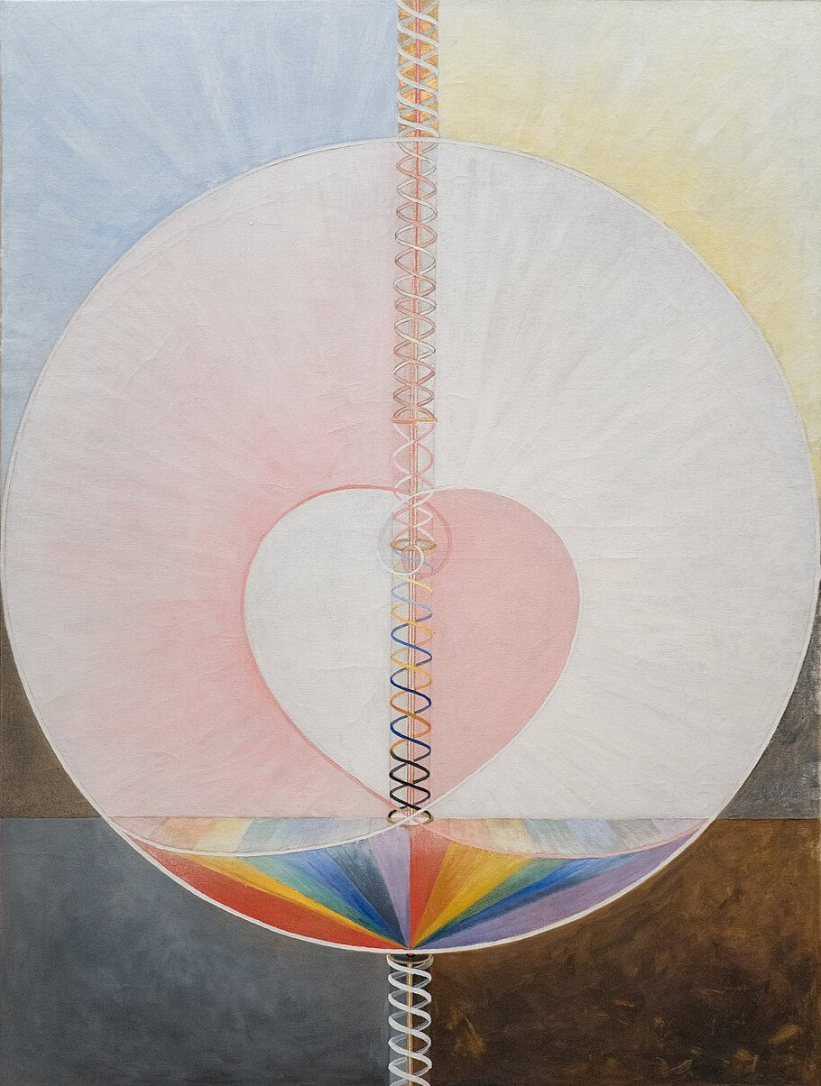 Hilma af Klint Group IX-UW, No. 25, The Dove, No. 1 - Hand Painted Oil Painting
