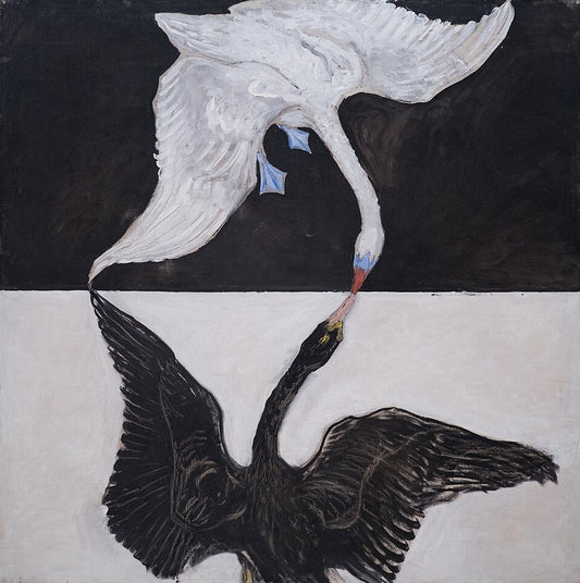 Hilma af Klint Group IX-SUW, The Swan, No. 1 - Hand Painted Oil Painting