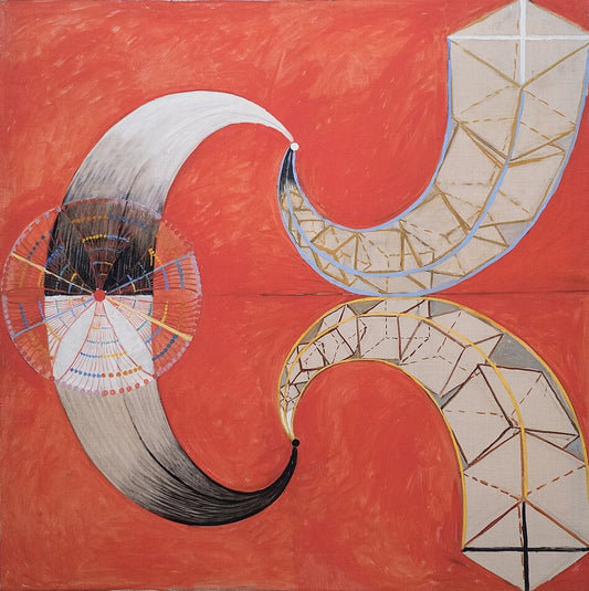 Hilma af Klint Group IX-SUW, The Swan, No. 9 - Hand Painted Oil Painting
