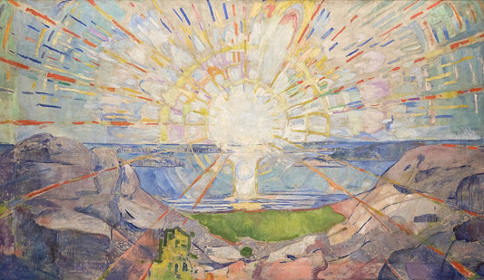 Edvard Munch The Sun - Hand Painted Oil Painting