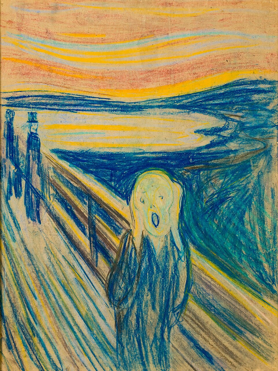 Edvard Munch The Scream, 1893, Essentials - Hand Painted Oil Painting