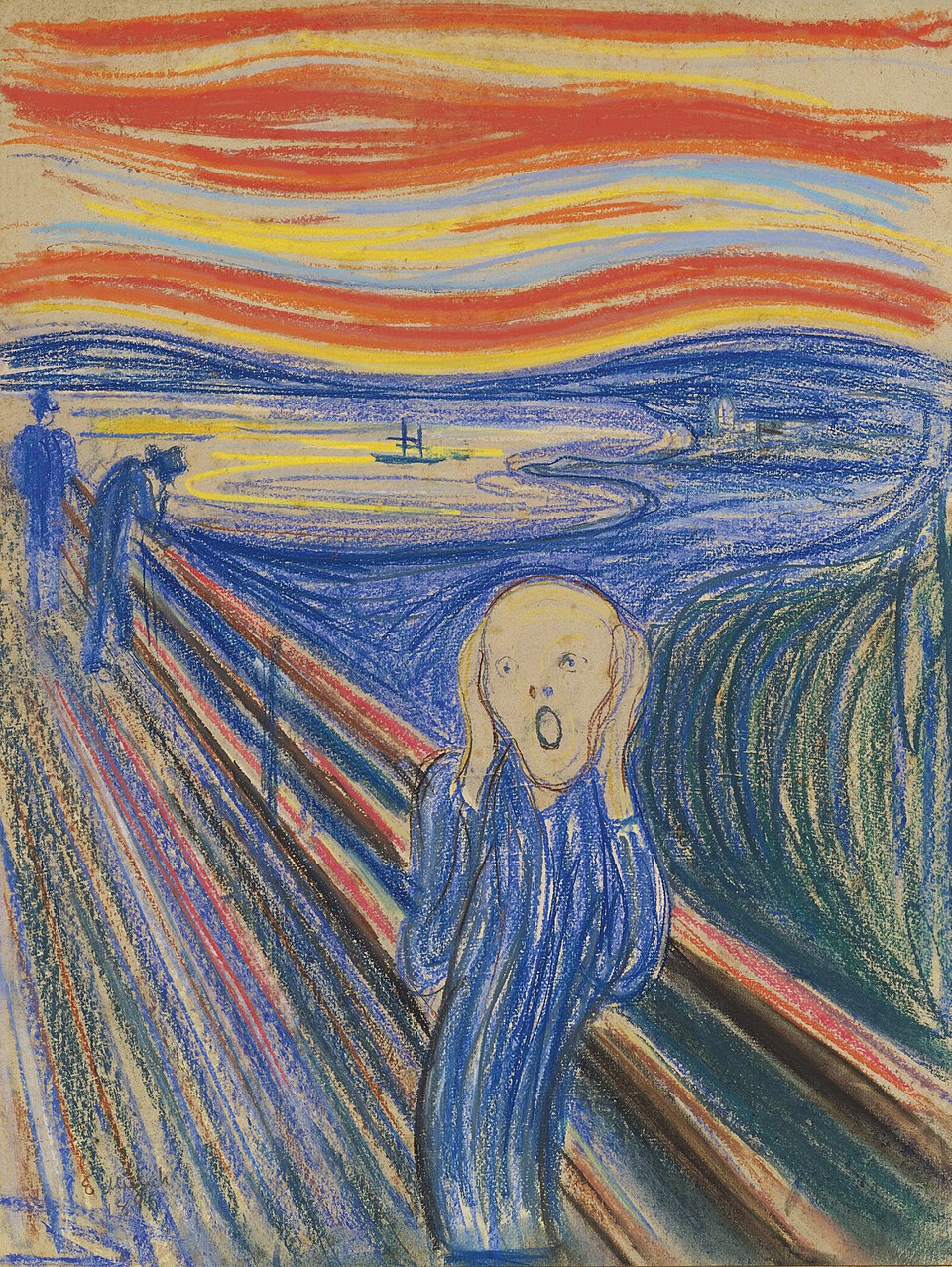 Edvard Munch The Scream, 1895 - Hand Painted Oil Painting