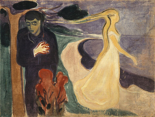 Edvard Munch Separation - Hand Painted Oil Painting