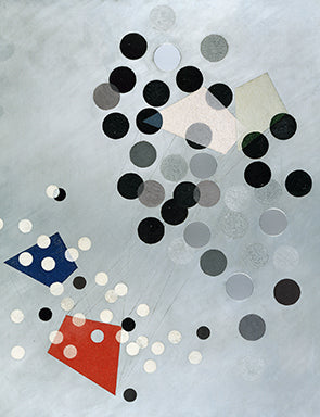 Laszlo Moholy-Nagy Construction AL6 - Hand Painted Oil Painting