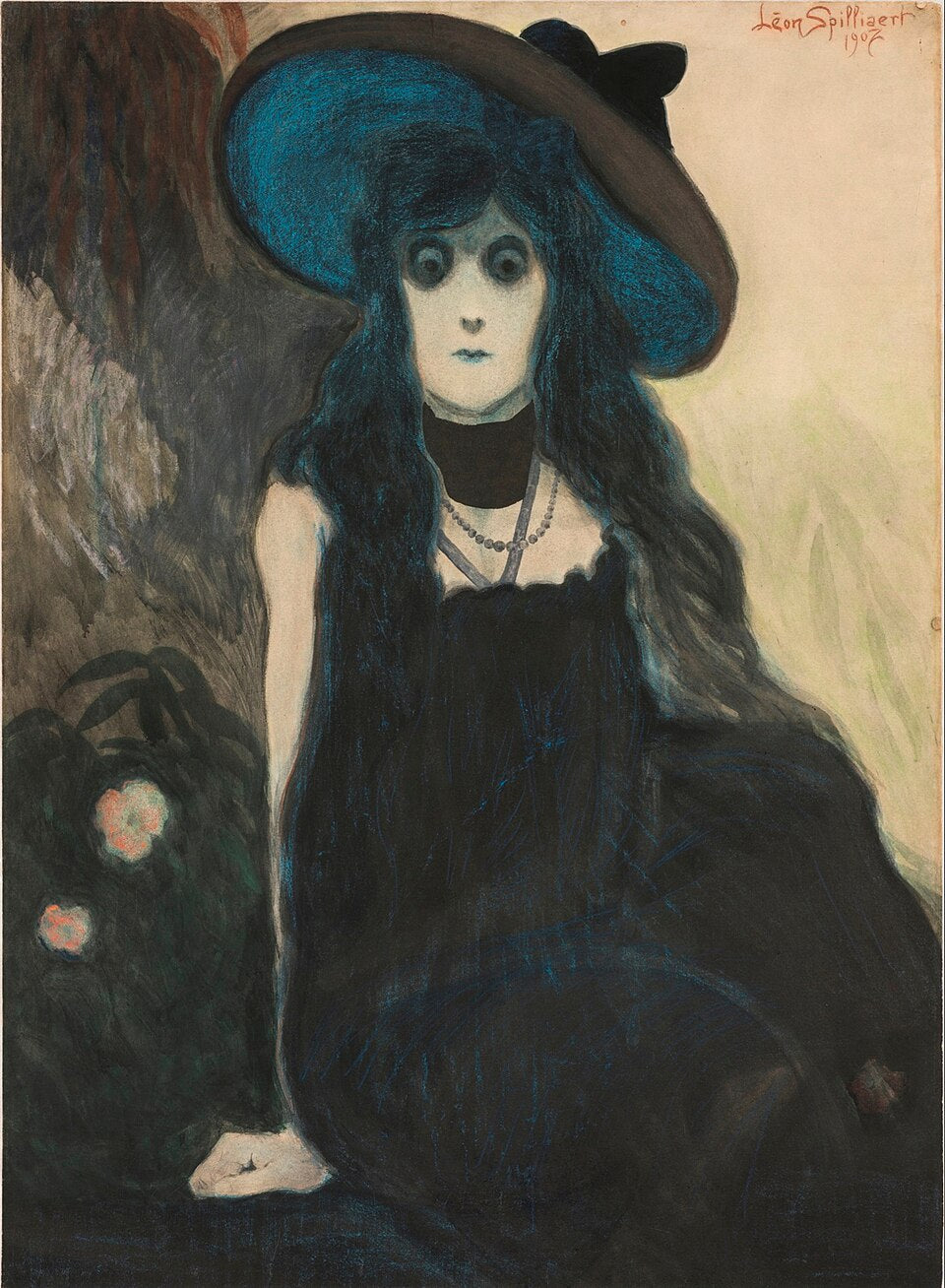 Leon Spilliaert The Absinth Drinker - Hand Painted Oil Painting