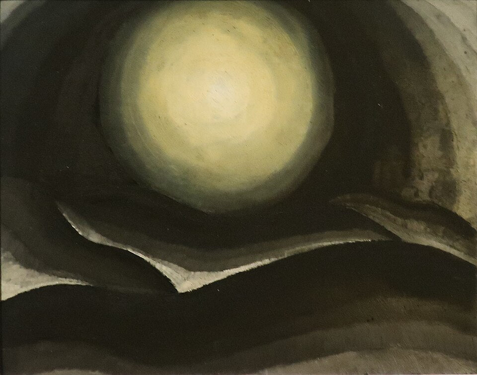 Arthur Dove Moon - Hand Painted Oil Painting