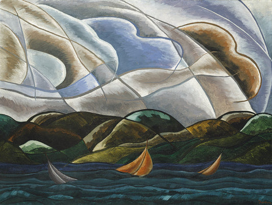 Arthur Dove Clouds and Water - Hand Painted Oil Painting