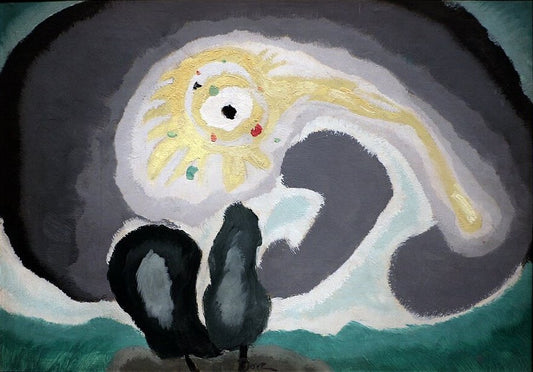 Arthur Dove Reflections - Hand Painted Oil Painting