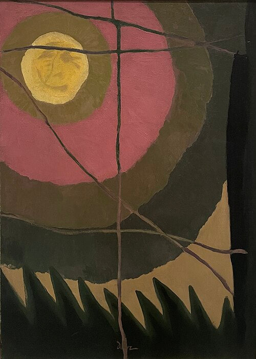 Arthur Dove City Moon - Hand Painted Oil Painting