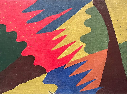 Arthur Dove Space Divided by Line Motive - Hand Painted Oil Painting