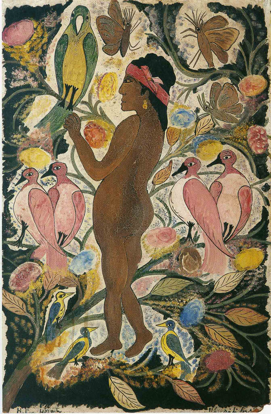 Hector Hyppolite Maitresse Erzulie - Hand Painted Oil Painting