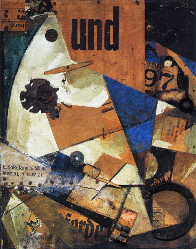 Kurt Schwitters Das Undbild - Hand Painted Oil Painting