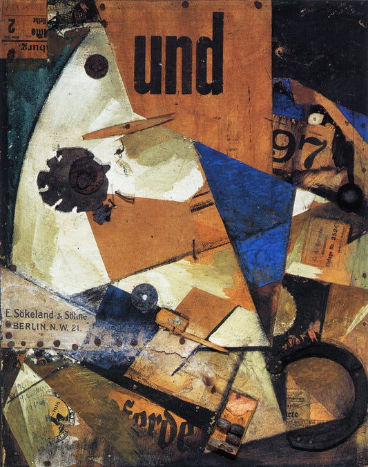 Kurt Schwitters Das Undbild - Hand Painted Oil Painting