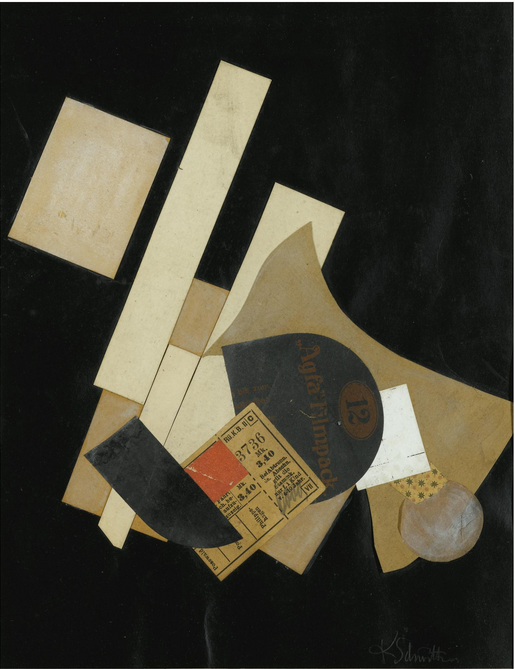 Kurt Schwitters Untitled - Hand Painted Oil Painting