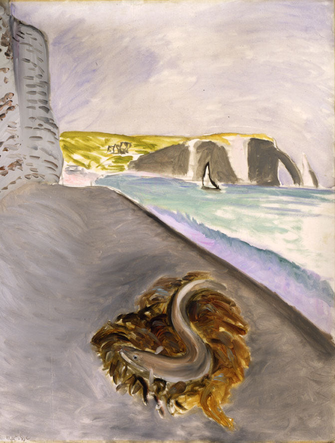 Henri Matisse Étretat - The Eel - Hand Painted Oil Painting