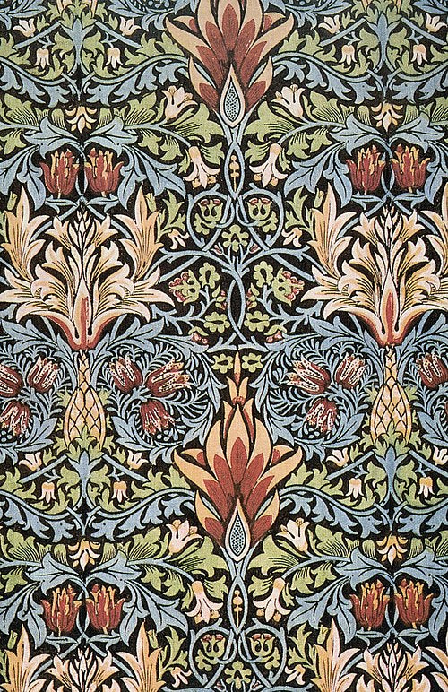 William Morris Snakeshead - Hand Painted Oil Painting