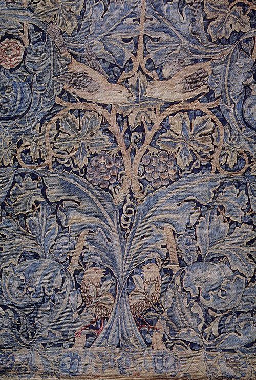 William Morris Cabbage and Vine - Hand Painted Oil Painting