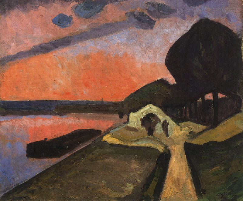 Albert Gleizes Bords de la Marne - Hand Painted Oil Painting