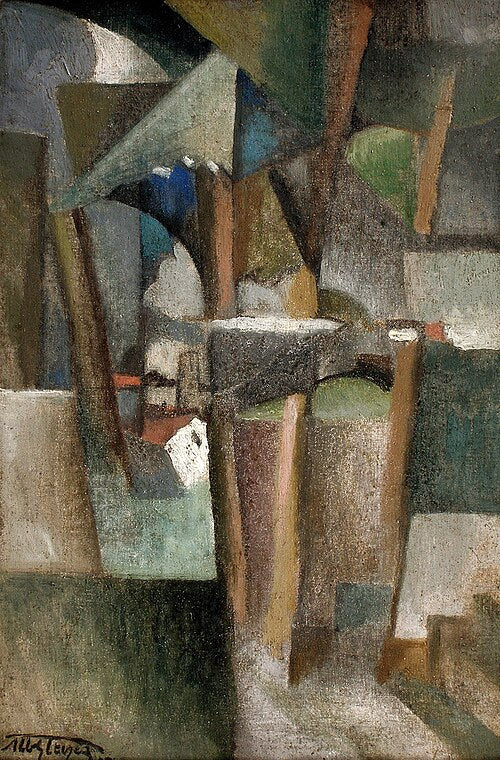 Albert Gleizes Les Arbres - Hand Painted Oil Painting