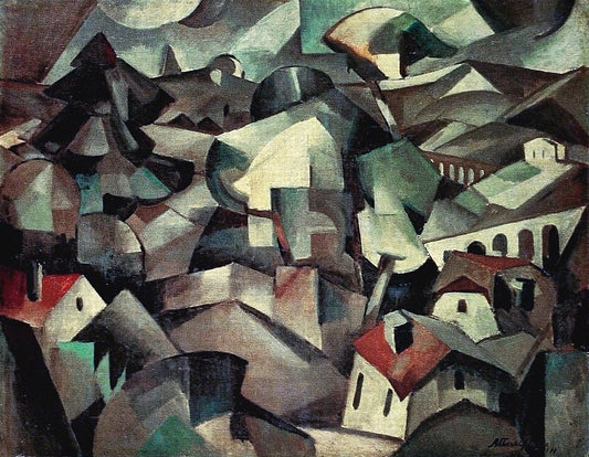 Albert Gleizes Paysage, Landscape - Hand Painted Oil Painting