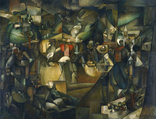 Albert Gleizes Harvest Threshing - Hand Painted Oil Painting
