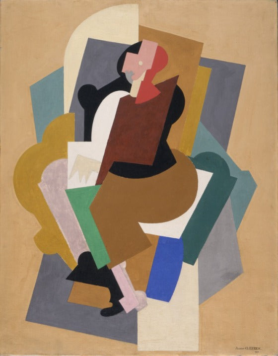 Albert Gleizes Figure - Hand Painted Oil Painting