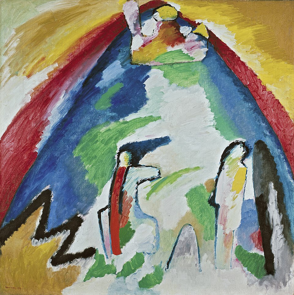 Wassily Kandinsky Mount - Hand Painted Oil Painting