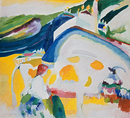 Wassily Kandinsky The Cow - Hand Painted Oil Painting