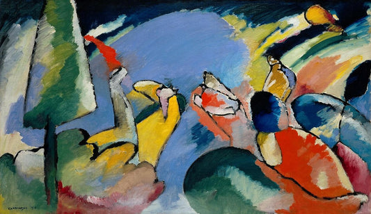 Wassily Kandinsky Improvisation 14 - Hand Painted Oil Painting