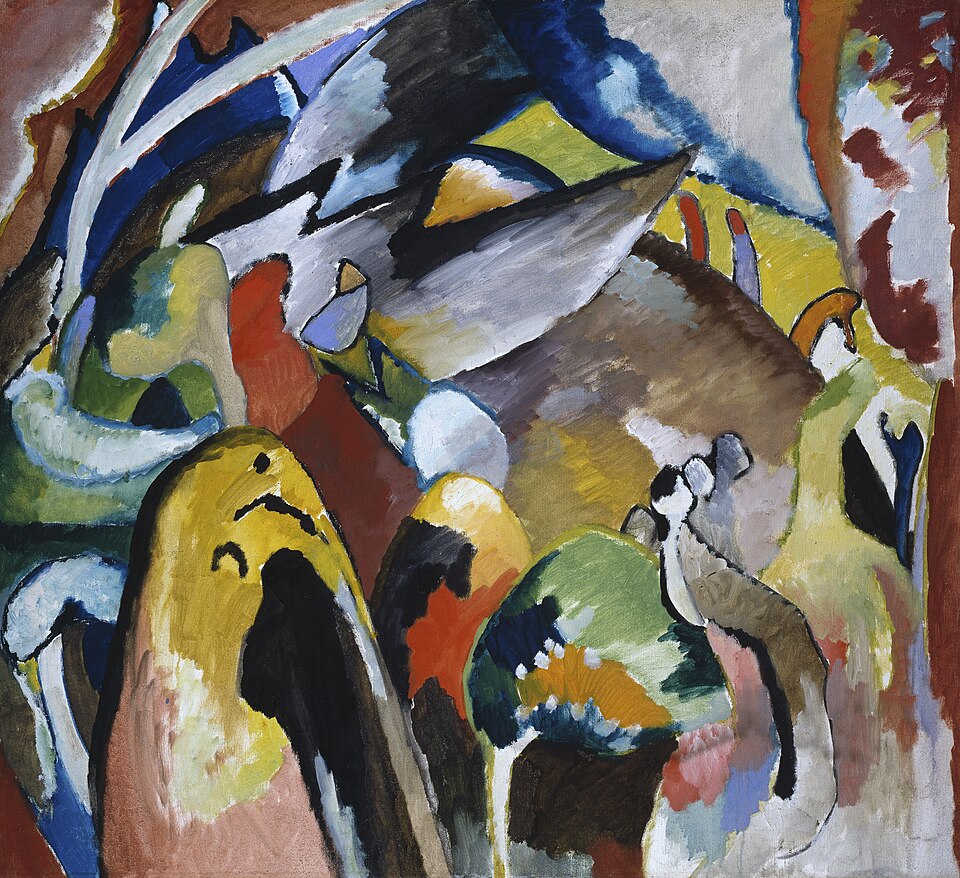 Wassily Kandinsky Improvisation 19a - Hand Painted Oil Painting