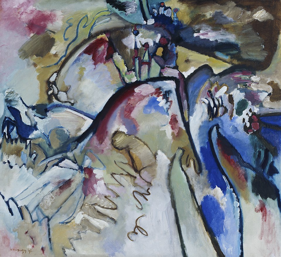 Wassily Kandinsky Improvisation 21a - Hand Painted Oil Painting