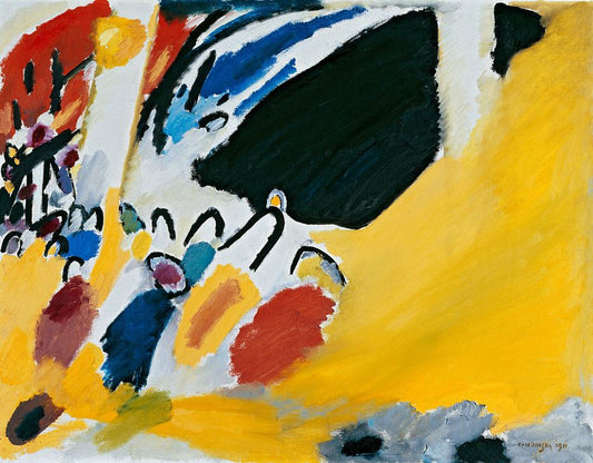 Wassily Kandinsky Impression III - Hand Painted Oil Painting