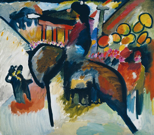 Wassily Kandinsky Impression IV - Gendarme - Hand Painted Oil Painting