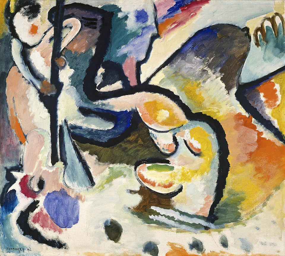 Wassily Kandinsky St George III - Hand Painted Oil Painting