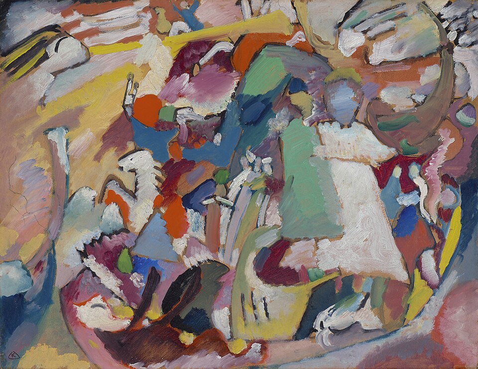 Wassily Kandinsky All Saint's Day I - Hand Painted Oil Painting