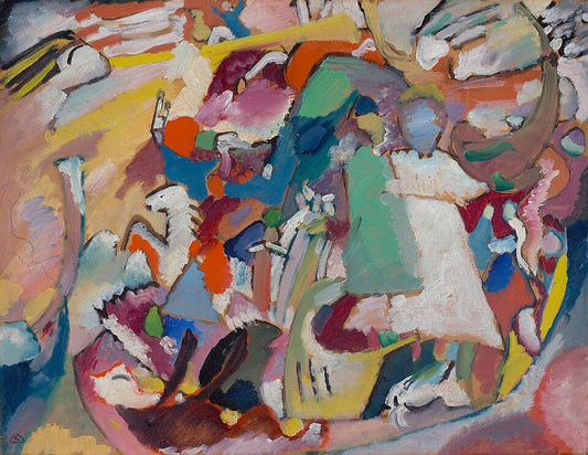 Wassily Kandinsky All Saint's Day I - Hand Painted Oil Painting