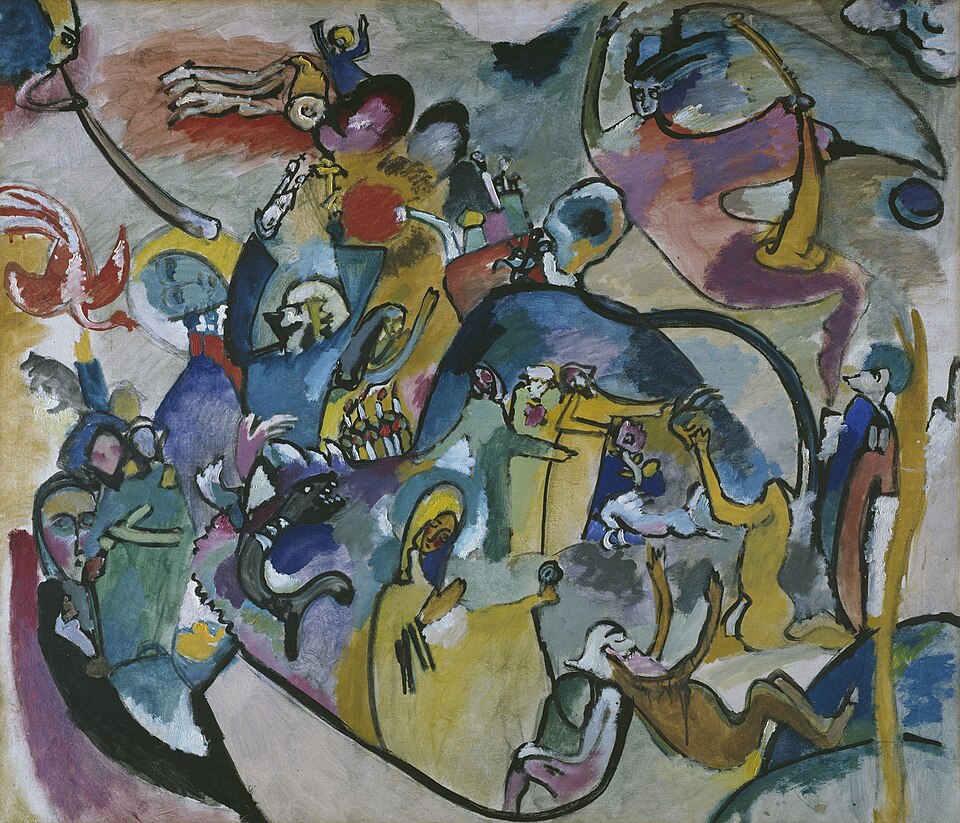Wassily Kandinsky All Saint's Day II - Hand Painted Oil Painting