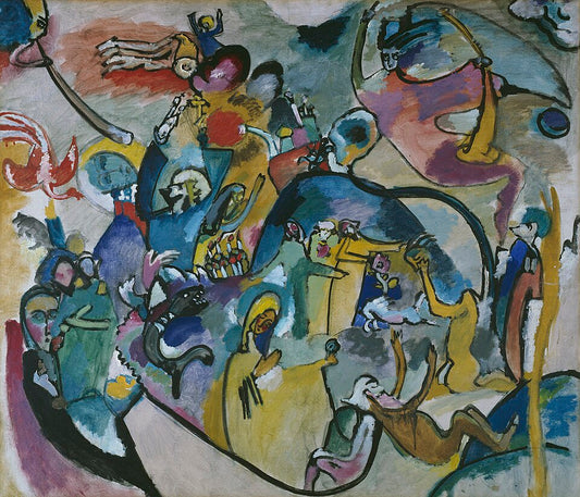Wassily Kandinsky All Saint's Day II - Hand Painted Oil Painting