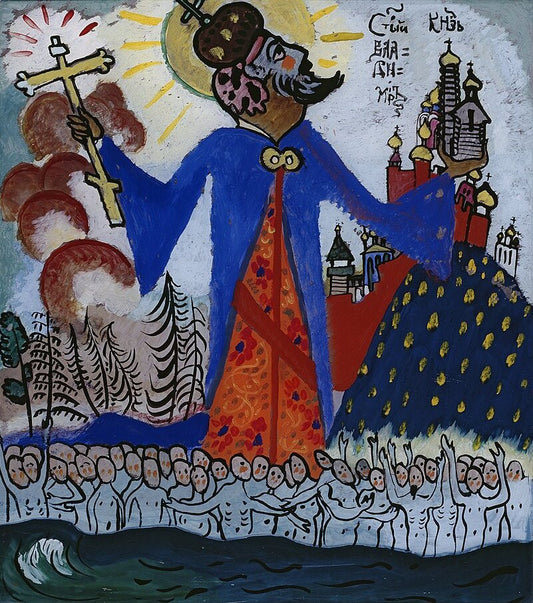 Wassily Kandinsky Holy Vladimir - Hand Painted Oil Painting