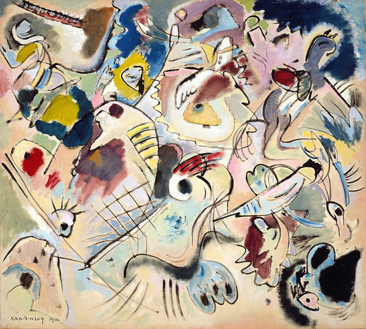 Wassily Kandinsky Sketch 160A - Hand Painted Oil Painting