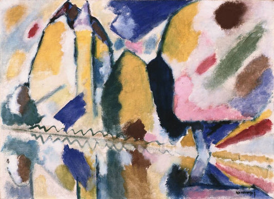 Wassily Kandinsky Autumn II - Hand Painted Oil Painting